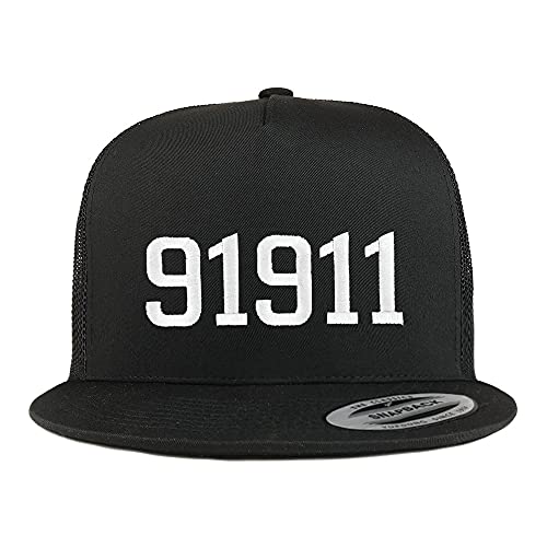 Trendy Apparel Shop 91911 Chula Vista CA Old English 5 Panel Flatbill Trucker Cap