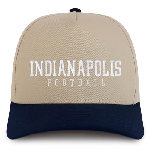 Trendy Apparel Shop Indianapolis Embroidered 5 Panel Structured Baseball Cap