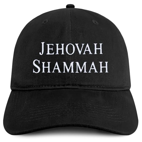 Trendy Apparel Shop Jehovah Shammah Embroidered Soft Cotton Baseball Cap