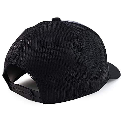 Trendy Apparel Shop 100% Polyester Photo Real Snapback Trucker Mesh Back Cap