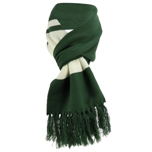 Trendy Apparel Shop Double Layer Knit Gameday Two Tone Scarf