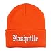 Trendy Apparel Shop Nashville Old English Embroidered Long Cuff Beanie