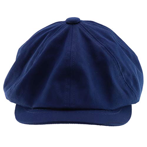 Trendy Apparel Shop XXL Oversized Cotton Newsboy Cap Hat