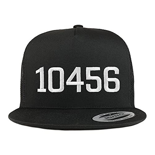 Trendy Apparel Shop 10456 Bronx NY Old English 5 Panel Flatbill Trucker Cap