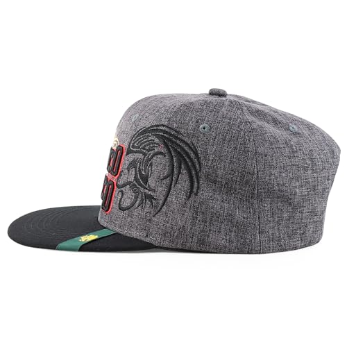 Trendy Apparel Shop Mexico Eagle Embroidered Flatbill Snapback Cap