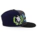 Trendy Apparel Shop Central America States Embroidered Mesh Back Flat Bill Cap