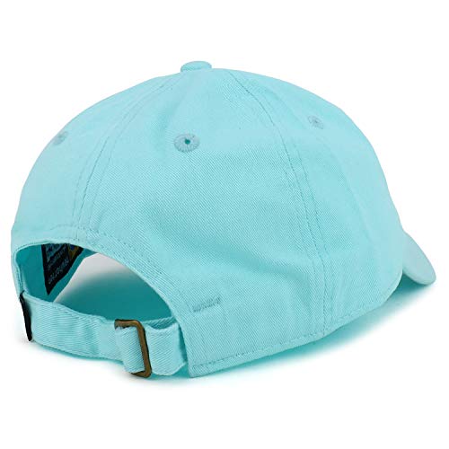 Trendy Apparel Shop Youth Sized Pi Math Symbol Embroidered Adjustable Unstructured Baseball Cap