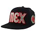 Trendy Apparel Shop Mexico Eagle Embroidered Laser Punching Mesh Back Flatbill Snapback Cap