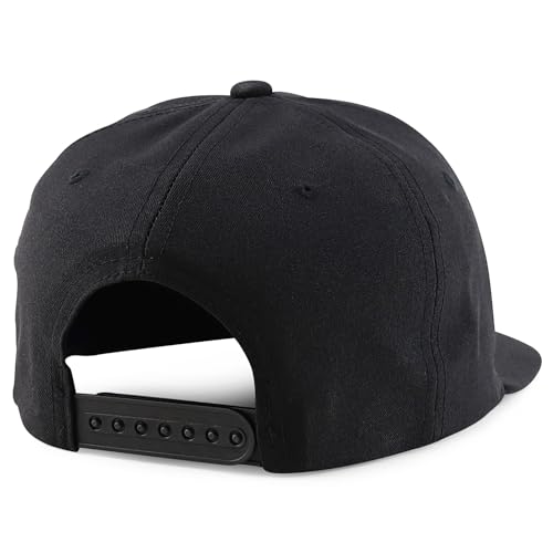 Trendy Apparel Shop Gafes Mexican Army Embroidered Flat Bill Snapback Cap