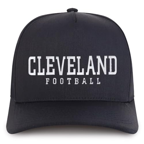 Trendy Apparel Shop Cleverland Embroidered 5 Panel Structured Baseball Cap