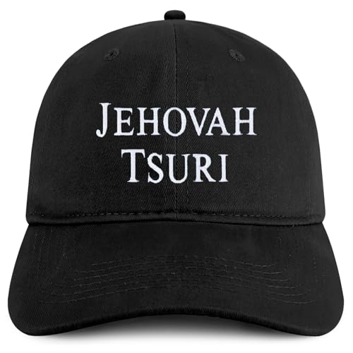 Trendy Apparel Shop Jehovah Tsuri Embroidered Soft Cotton Baseball Cap