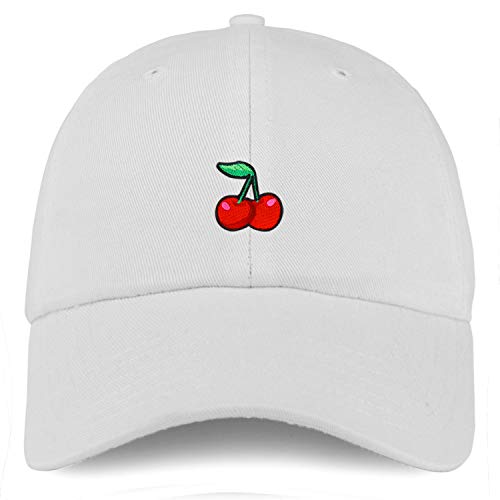 Trendy Apparel Shop Cherry Patch Youth Small Fit Unstructured Cotton Baseball Cap