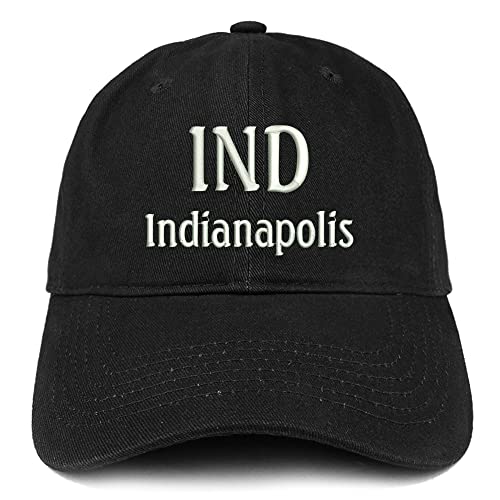 Trendy Apparel Shop IND Indianapolis Low Profile Soft Cotton Baseball Cap