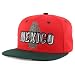 Trendy Apparel Shop Mexico Guadalupe Embroidered Flat Bill Snapback Cap