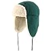 Trendy Apprel Shop Warm Winter Fur Ear Flaps Sherpa Lined Trooper Hat