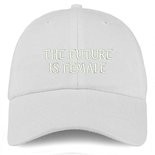 Trendy Apparel Shop Youth Future is Female Unstructured Cotton Baseball Cap