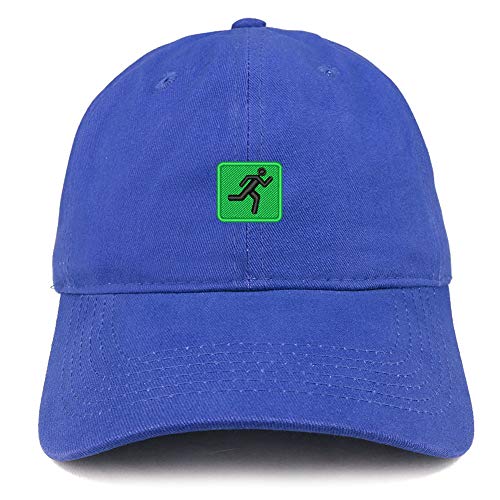 Trendy Apparel Shop Triathlon Running Embroidered Unstructured Cotton Dad Hat
