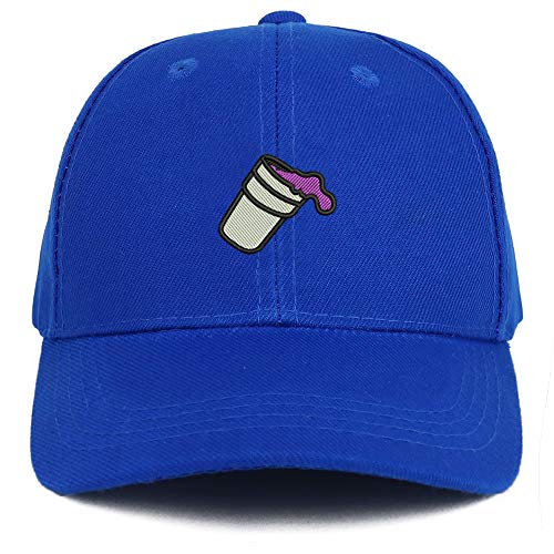 Trendy Apparel Shop Double Cup Morning Coffee Embroidered Youth Size Kids Structured Baseball Cap