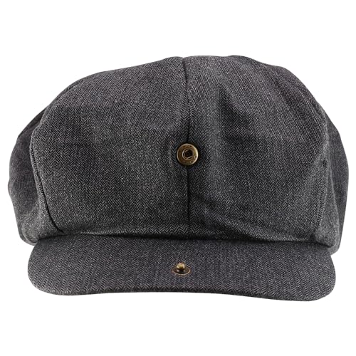 Trendy Apparel Shop Oversize Cotton Breathable Newsboy Cap
