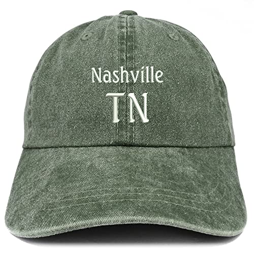 Trendy Apparel Shop Nashville TN Embroidered Pigment Dyed Washed Baseball Cap