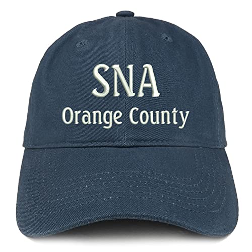 Trendy Apparel Shop SNA Orange County Low Profile Soft Cotton Baseball Cap