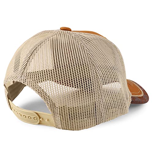 Trendy Apparel Shop Rooster Embroidered Trucker Mesh Baseball Cap