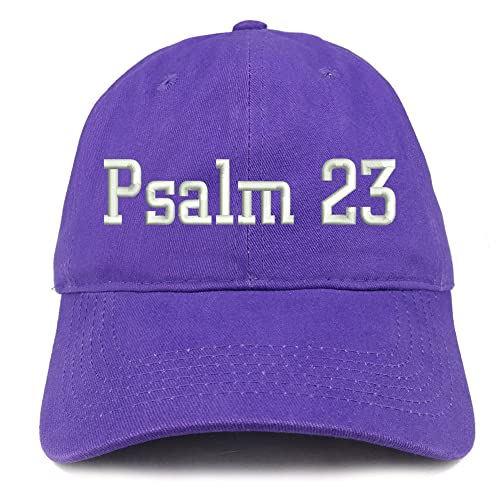 Trendy Apparel Shop Psalm 23 Low Profile Soft Cotton Baseball Cap