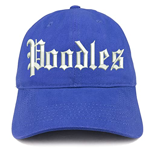 Trendy Apparel Shop Old English Poodles Low Profile Soft Cotton Baseball Cap
