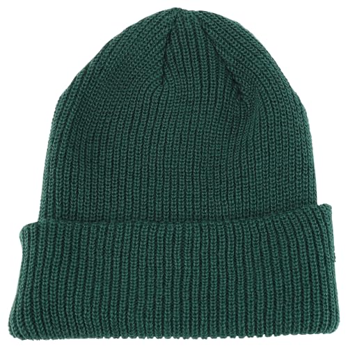 Trendy Apparel Shop Warm Winter Acrylic Ribbed Knit Cuff Beanie Hat