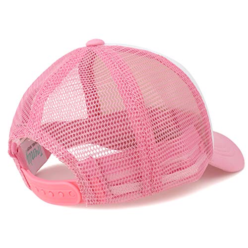 Trendy Apparel Shop Infant to Youth Foam Mesh 5 Panel Trucker Cap