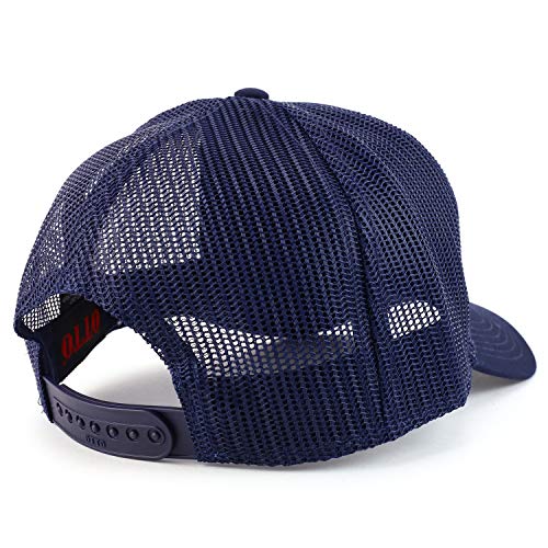 Trendy Apparel Shop Orca Killer Whale Structured High Profile Trucker Cap