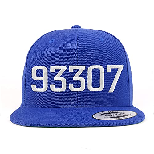 Trendy Apparel Shop 93307 Bakersfield CA Old English Embroidered Flatbill Snapback