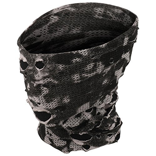 Trendy Apparel Shop Multifunctional Frayed Fashion Headband Scarf