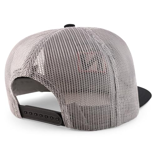 Trendy Apparel Shop Believe in Yourself 3D Embroidered Flat Bill Snapback Trucker Cap