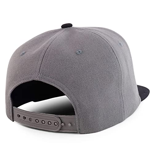Trendy Apparel Shop MEX 3D Embroidered Flatbill Snapback Cap