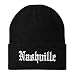Trendy Apparel Shop Nashville Old English Embroidered Long Cuff Beanie