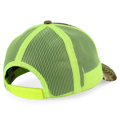 Trendy Apparel Shop Hunting Camouflage Adjustable Mesh Back Tucker Cap