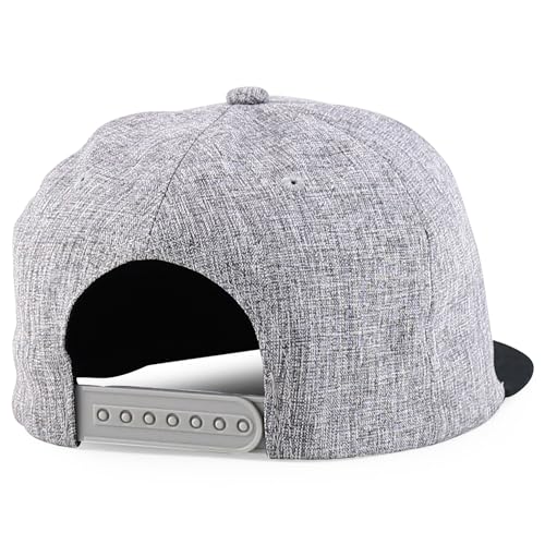 Trendy Apparel Shop Mexico States with Eagle Embroidered Flatbill Snapback Cap