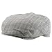 Trendy Apparel Shop Plaid Checker Patterend Newsboy Ivy Flat Cap