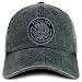Trendy Apparel Shop Tijuana Mexico Charcoal Embroidered Patch Pigment Dyed Washed Baseball Cap