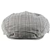 Trendy Apparel Shop Plaid Checker Patterend Newsboy Ivy Flat Cap