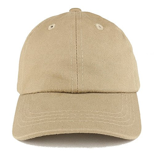 Trendy Apparel Shop Baby Infant Plain Unstructured Adjustable Baseball Cap