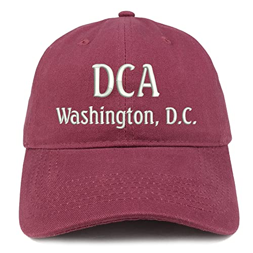 Trendy Apparel Shop DCA Washington DC Low Profile Soft Cotton Baseball Cap
