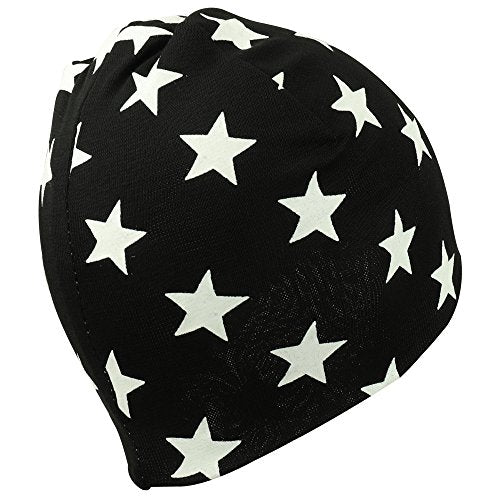 Trendy Apparel Shop Star All Over Printed Infant to Toddler Short Beanie