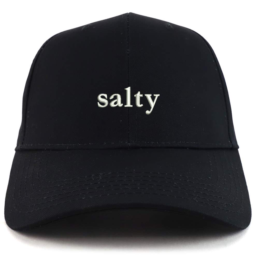 Trendy Apparel Shop Salty Embroidered Sturctured Baseball Cap