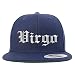 Trendy Apparel Shop Virgo Old English Embroidered Flatbill Snapback