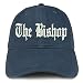 Trendy Apparel Shop The Bishop Old English Low Profile Soft Cotton Baseball Cap