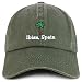 Trendy Apparel Shop Ibiza Spain with Palm Tree Embroidered Pigment Dyed Cotton Baseball Cap