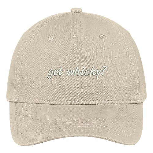 Trendy Apparel Shop Got Whisky? Embroidered Adjustable Cotton Cap