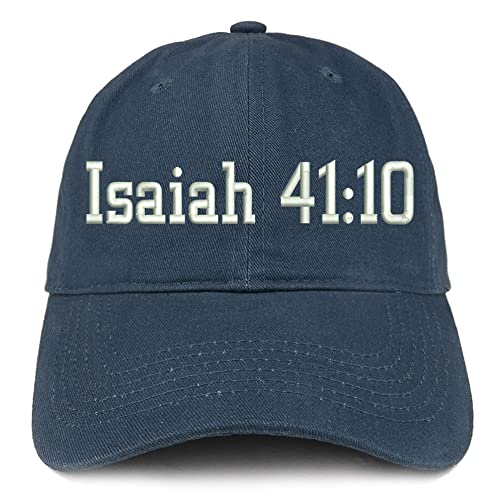 Trendy Apparel Shop Isaiah 41:10 Low Profile Soft Cotton Baseball Cap